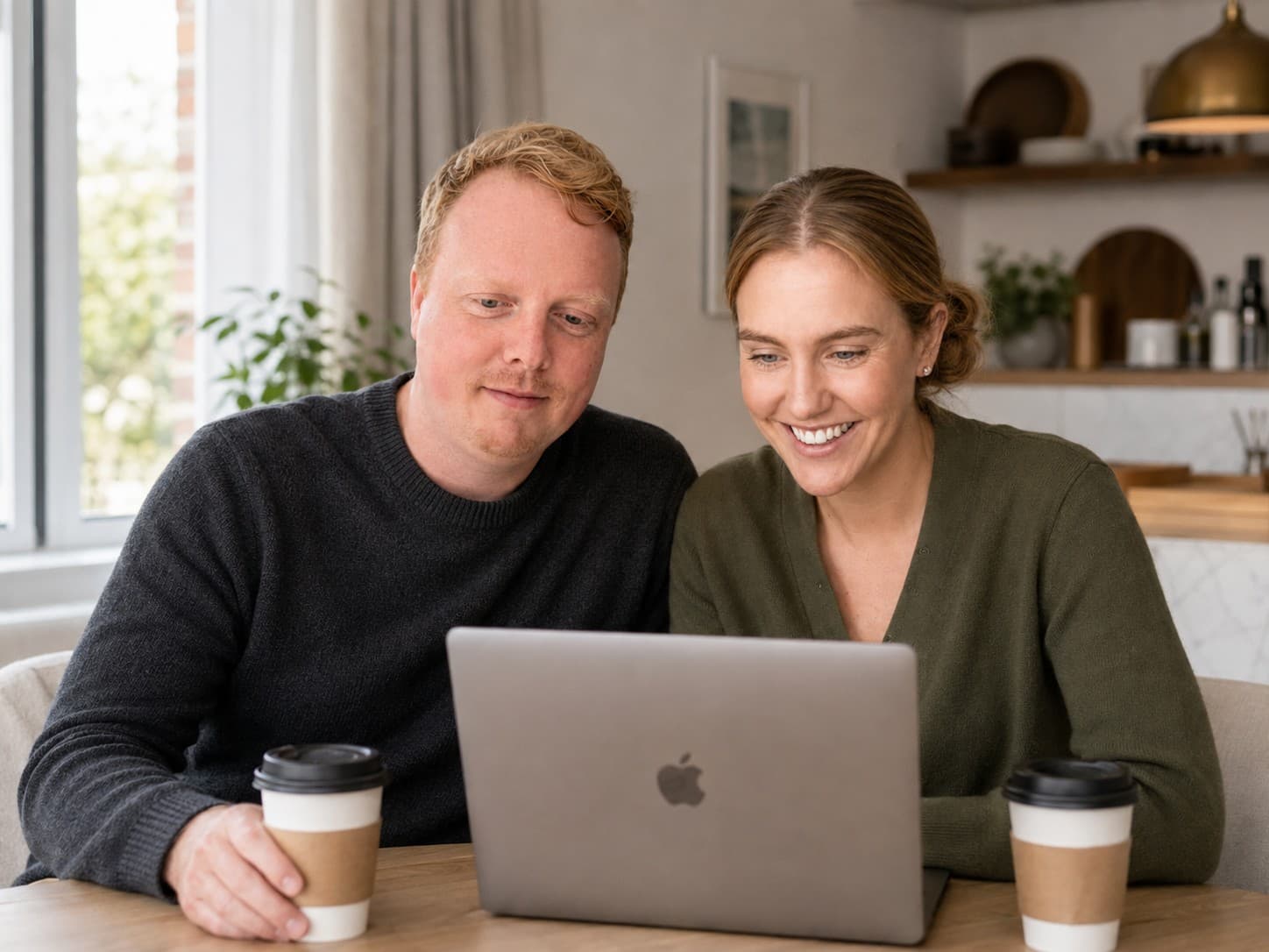 Jackie and Aaron, founders of My Cafe Loyalty